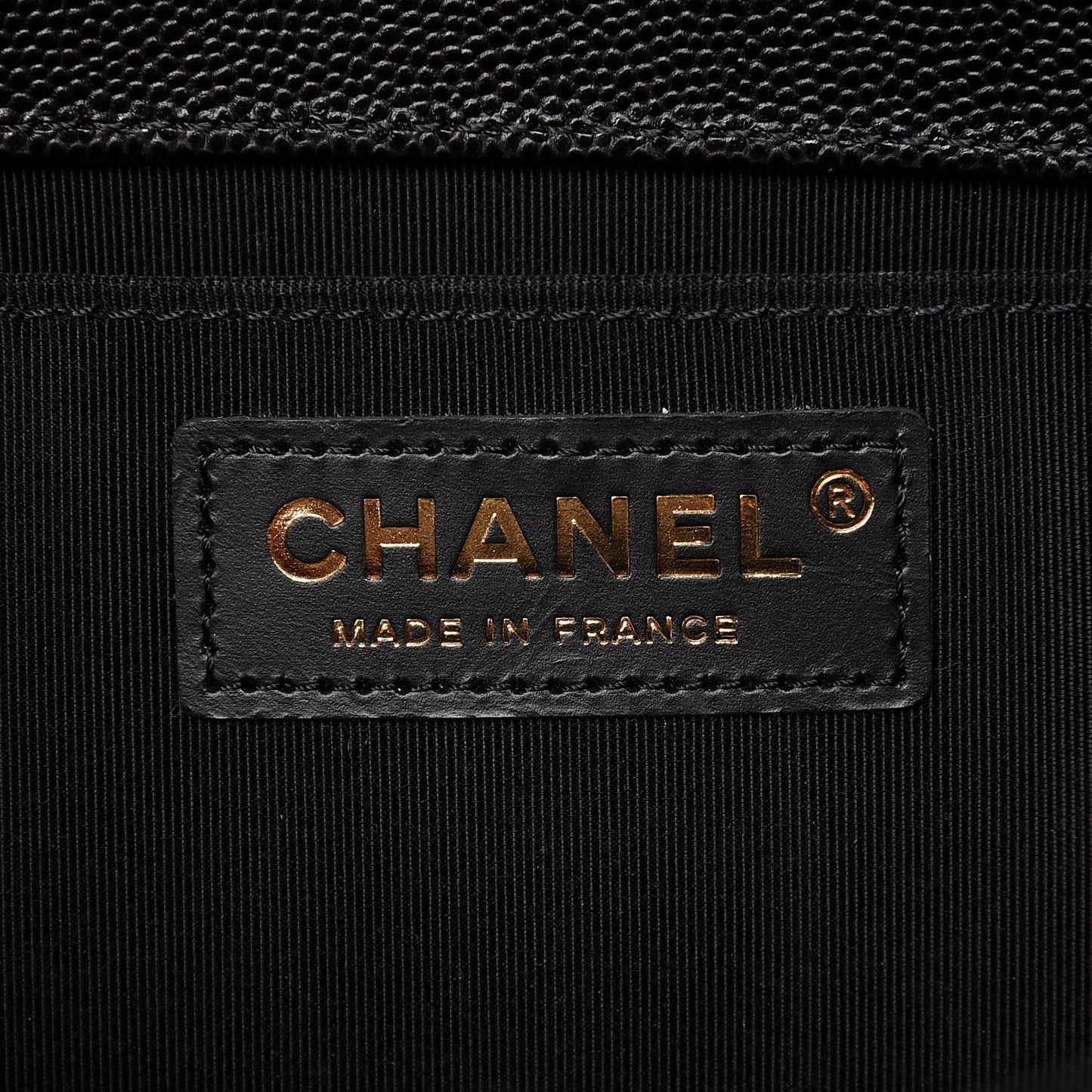 Caviar Quilted Medium Boy Flap Black