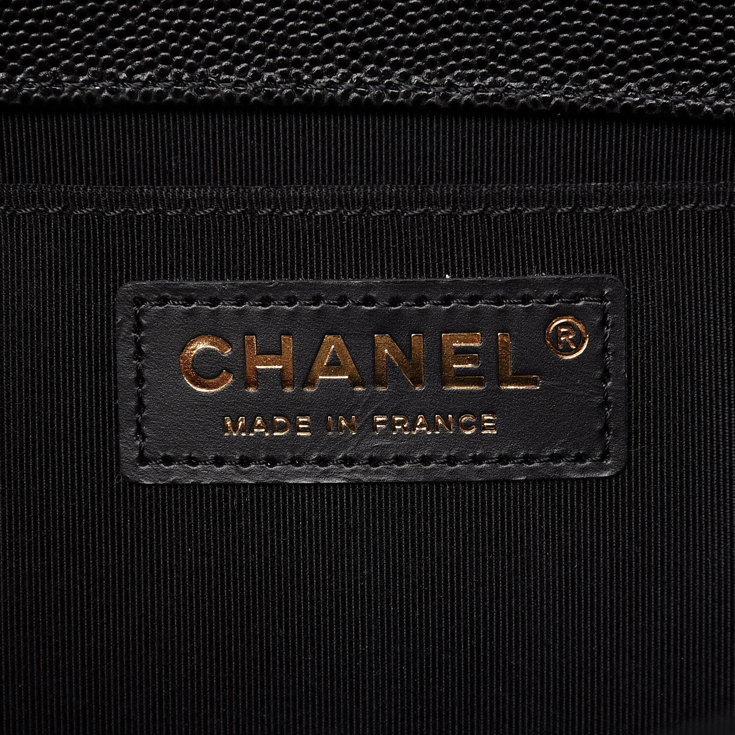 Chanel Caviar Quilted Medium Boy Flap Black 6 of 8