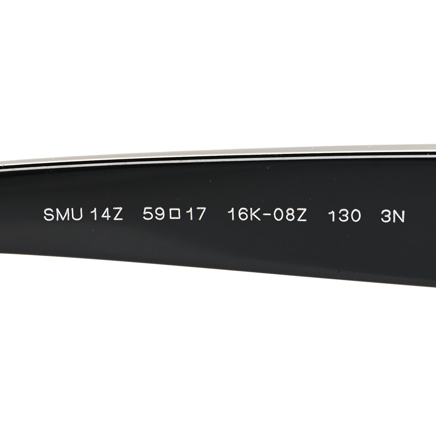 Miu Miu Acetate Oval Sunglasses SMU14Z Black 6 of 7