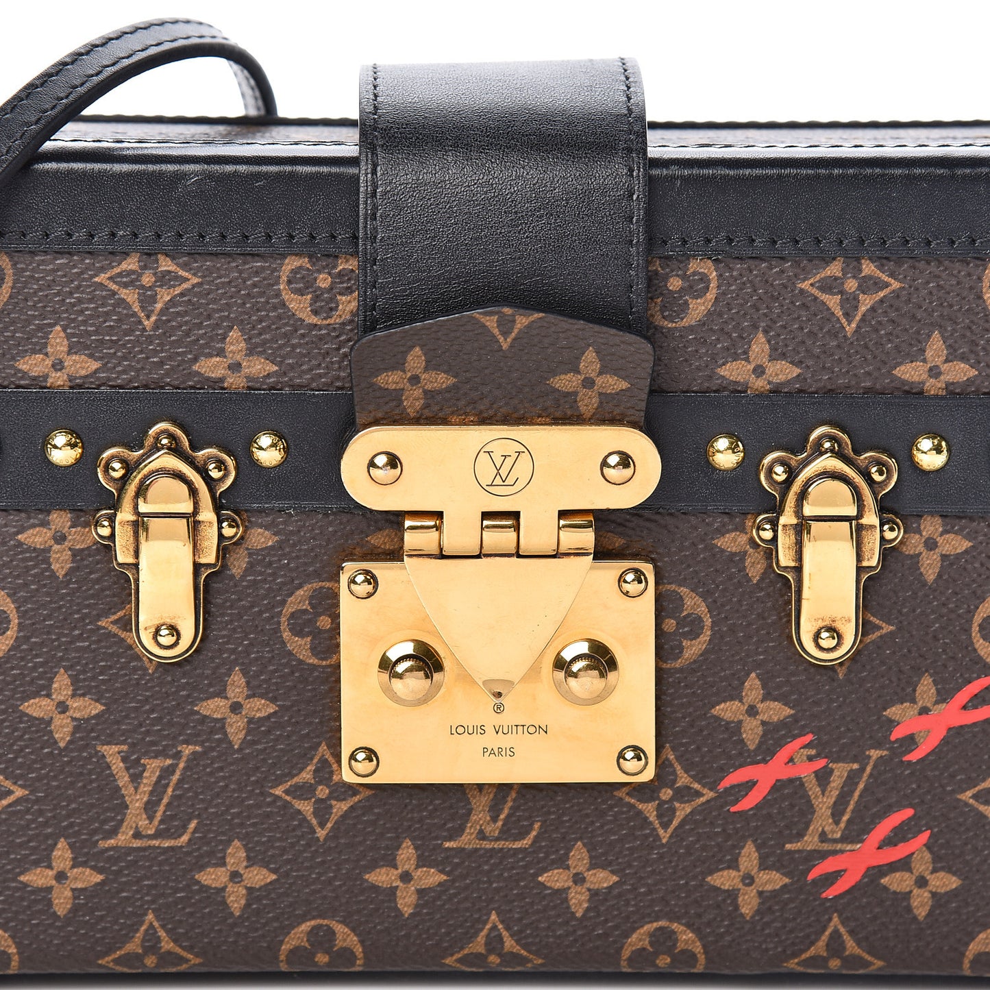 Monogram Petite Malle Black