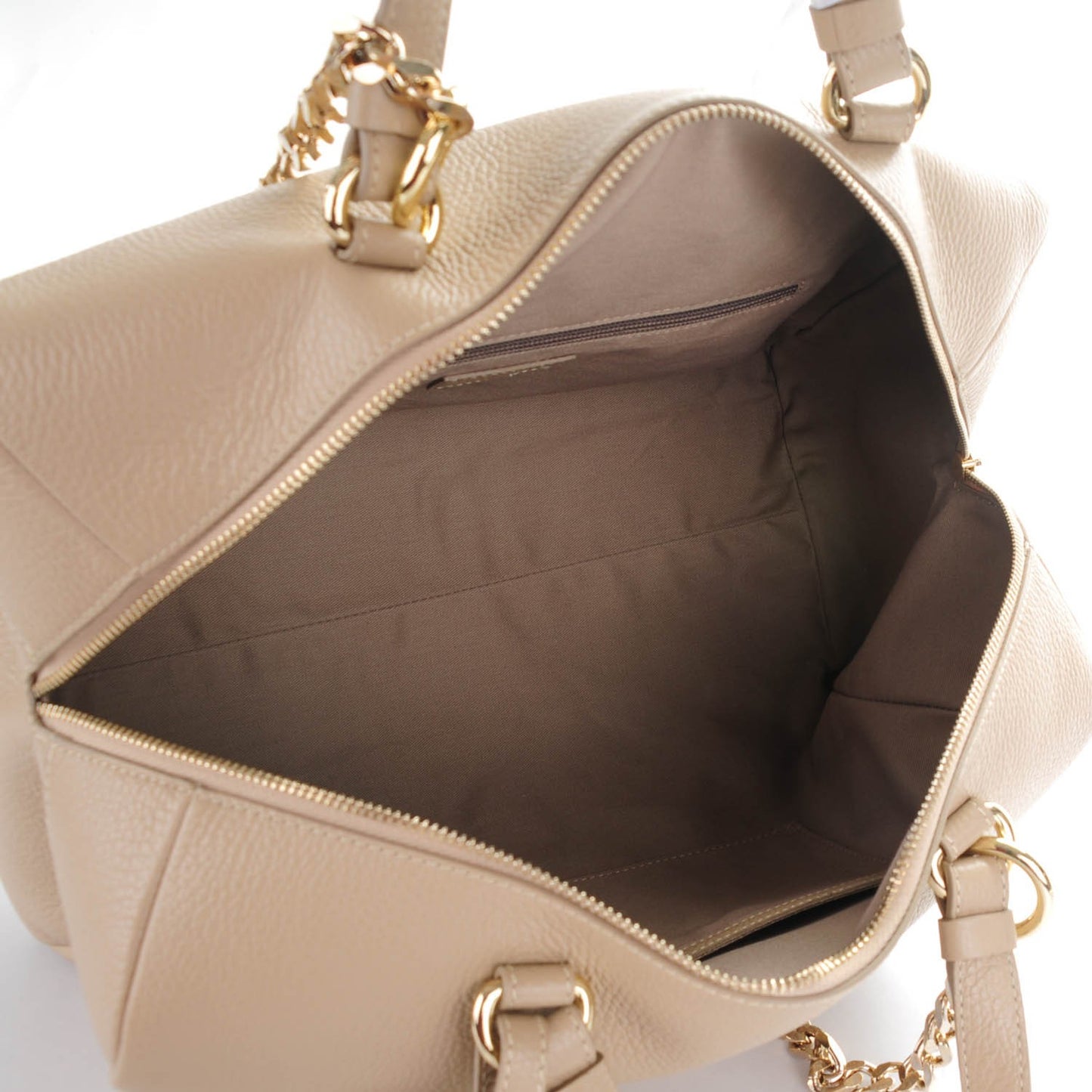 Vitello Boxy Satchel Sand