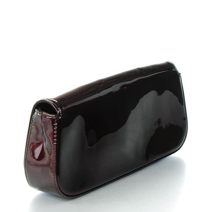 Louis Vuitton Patent Sobe Clutch Amarante 3 of 7