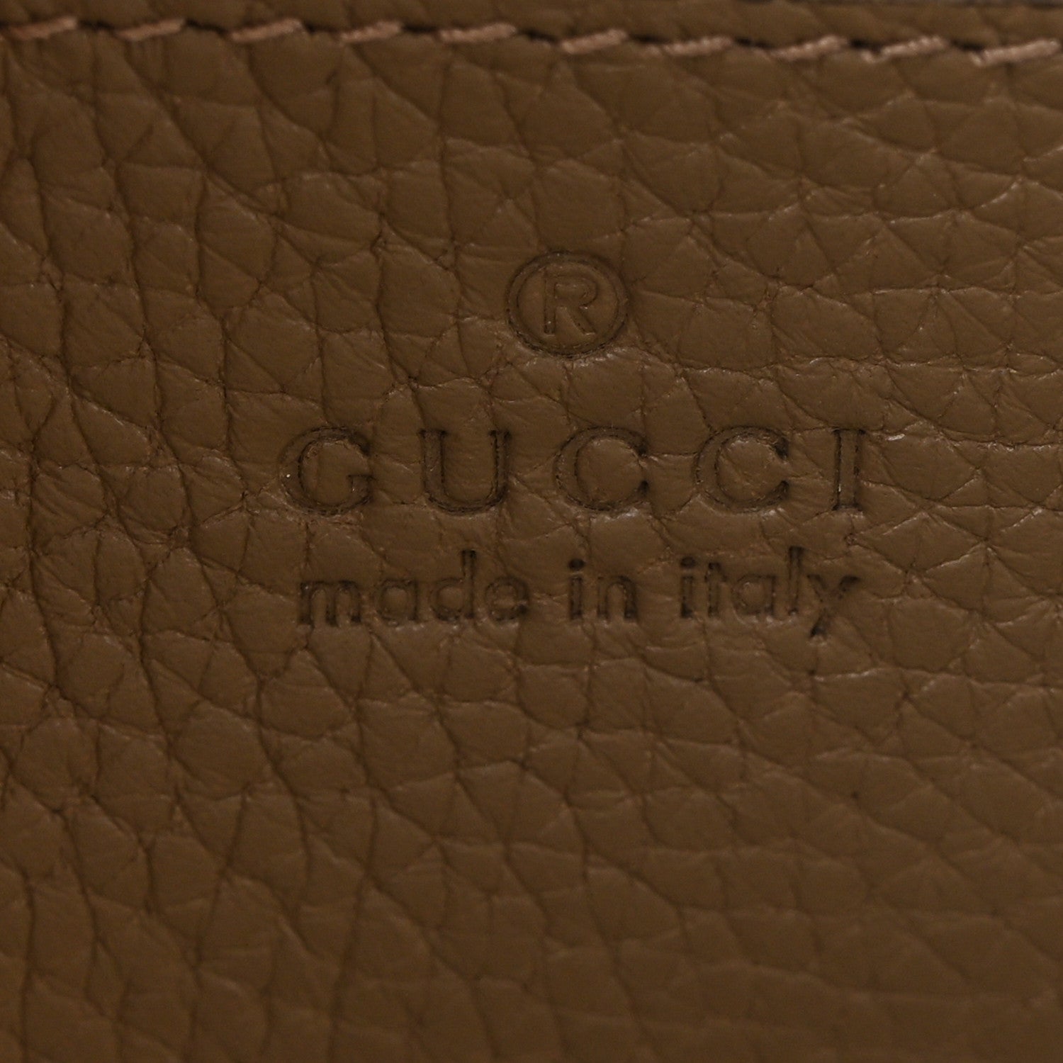 Gucci Piuma Calfskin Jumbo GG Embossed Mini Duffle Bag Good Taupe 6 of 13