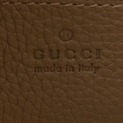 Gucci Piuma Calfskin Jumbo GG Embossed Mini Duffle Bag Good Taupe 6 of 13