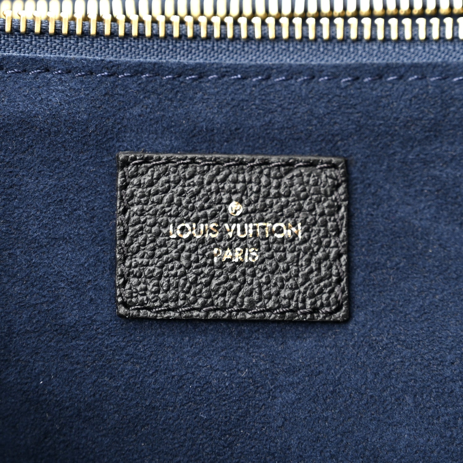Louis Vuitton Empreinte Monogram Giant Neverfull MM Black 6 of 9