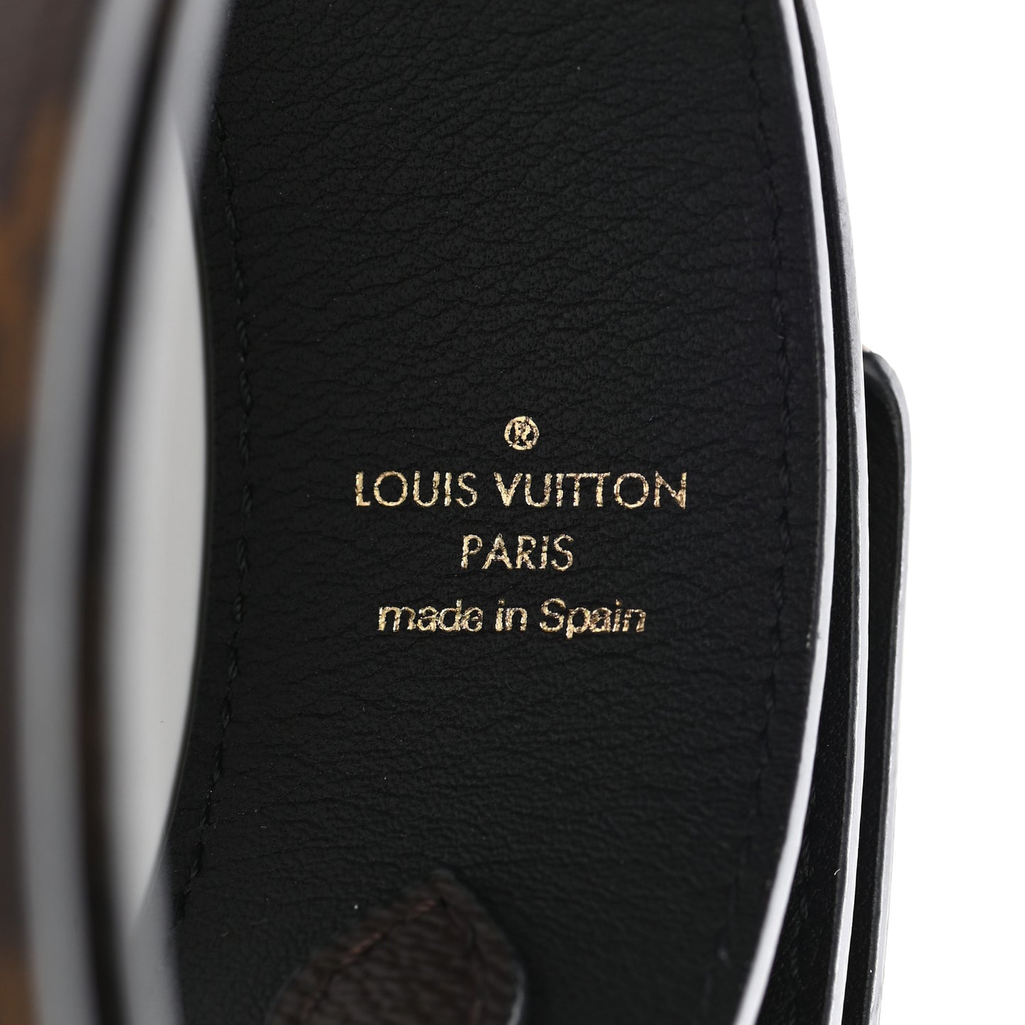 Monogram Bandouliere Shoulder Strap Black