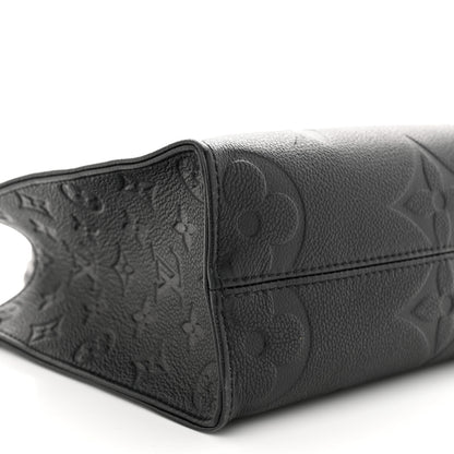 Louis Vuitton Empreinte Monogram Giant Onthego PM Black 8 of 9