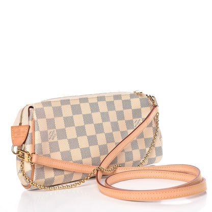 Louis Vuitton Damier Azur Eva Clutch 3 of 11