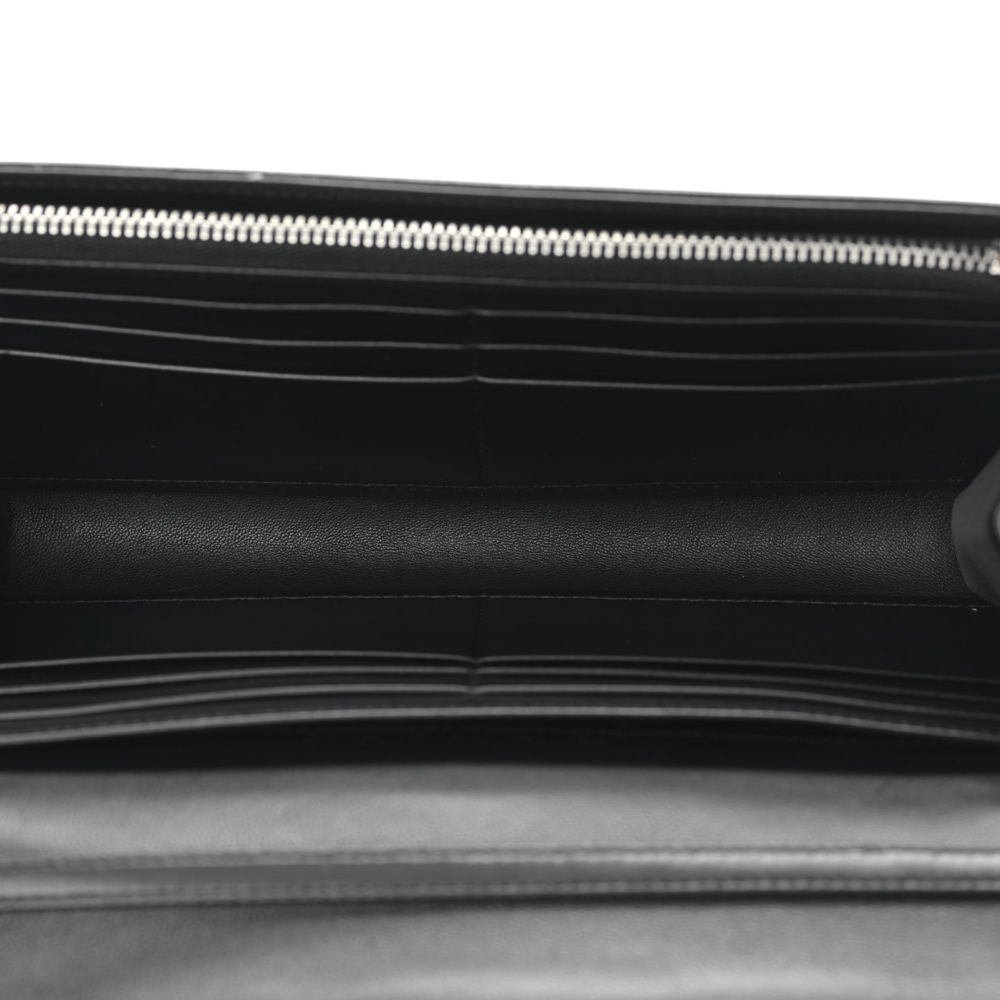 Lambskin Cannage Lady Dior Rendezvous Wallet On Chain Black
