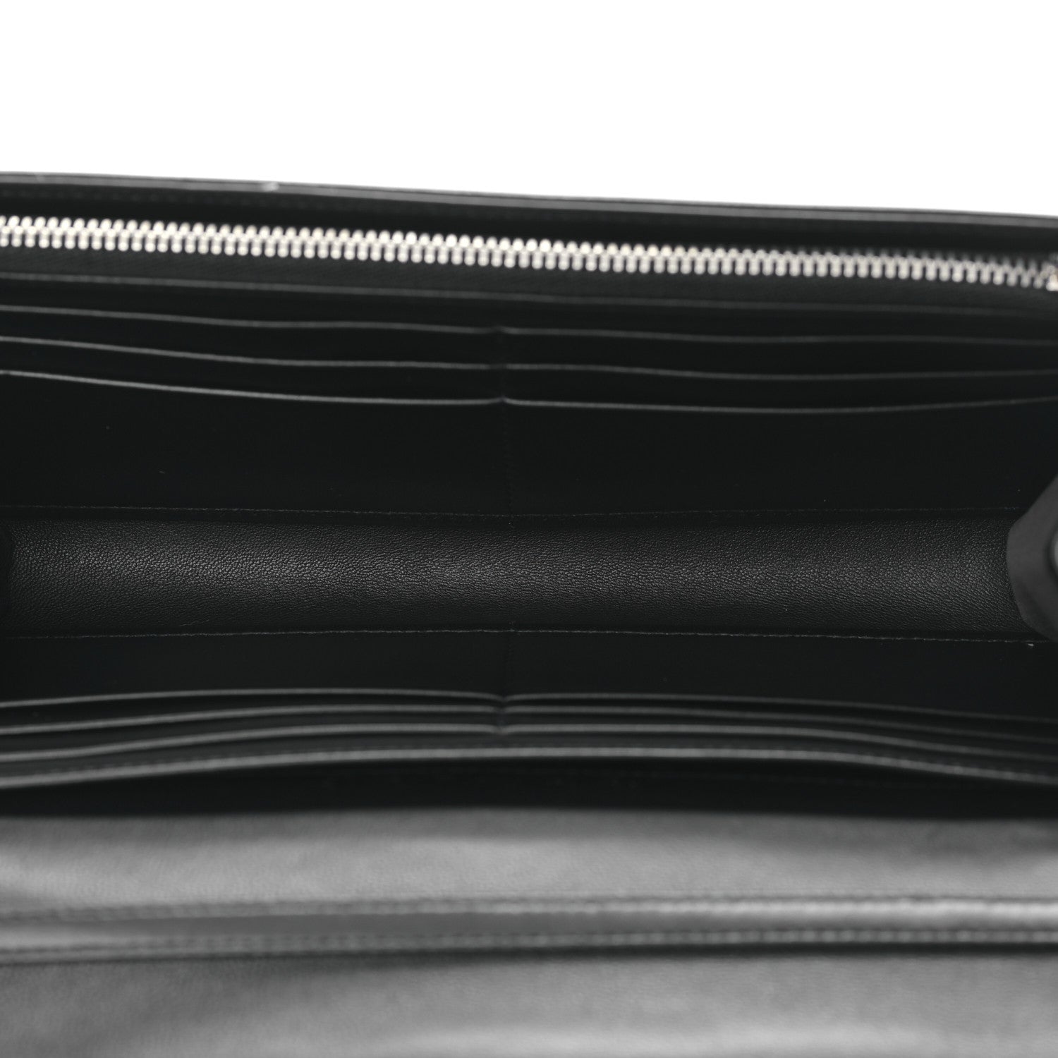 Christian Dior Lambskin Cannage Lady Dior Rendezvous Wallet On Chain Black 5 of 9