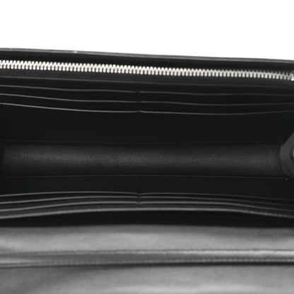 Christian Dior Lambskin Cannage Lady Dior Rendezvous Wallet On Chain Black 5 of 9