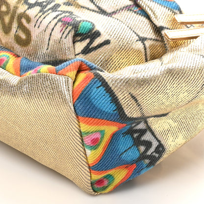 Chanel Graffiti Printed Canvas Street Spirit Backpack Multicolor 10 of 10