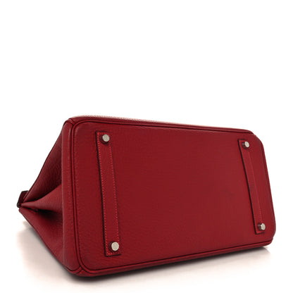 Hermes Togo Birkin 35 Rouge Vif 4 of 13