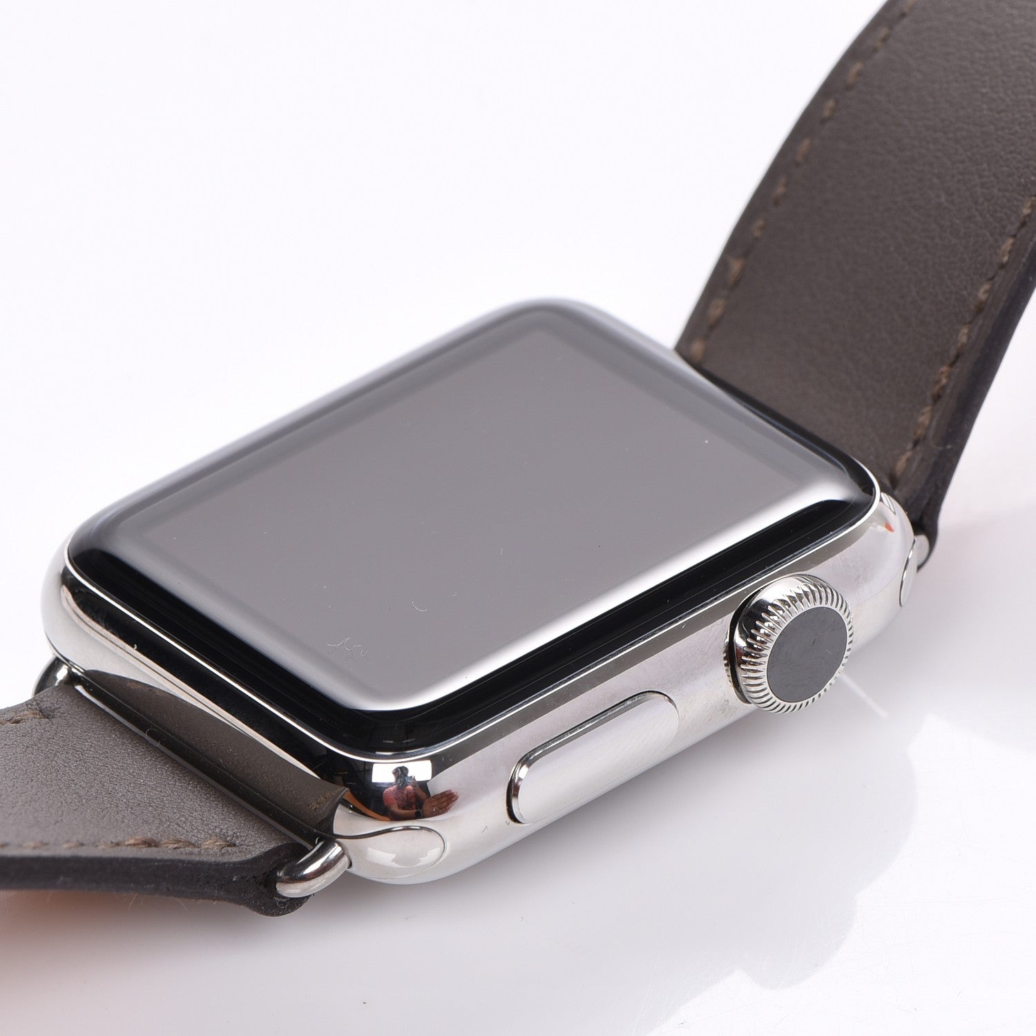 Hermes Swift 38mm Apple Watch Double Tour Etain 4 of 8
