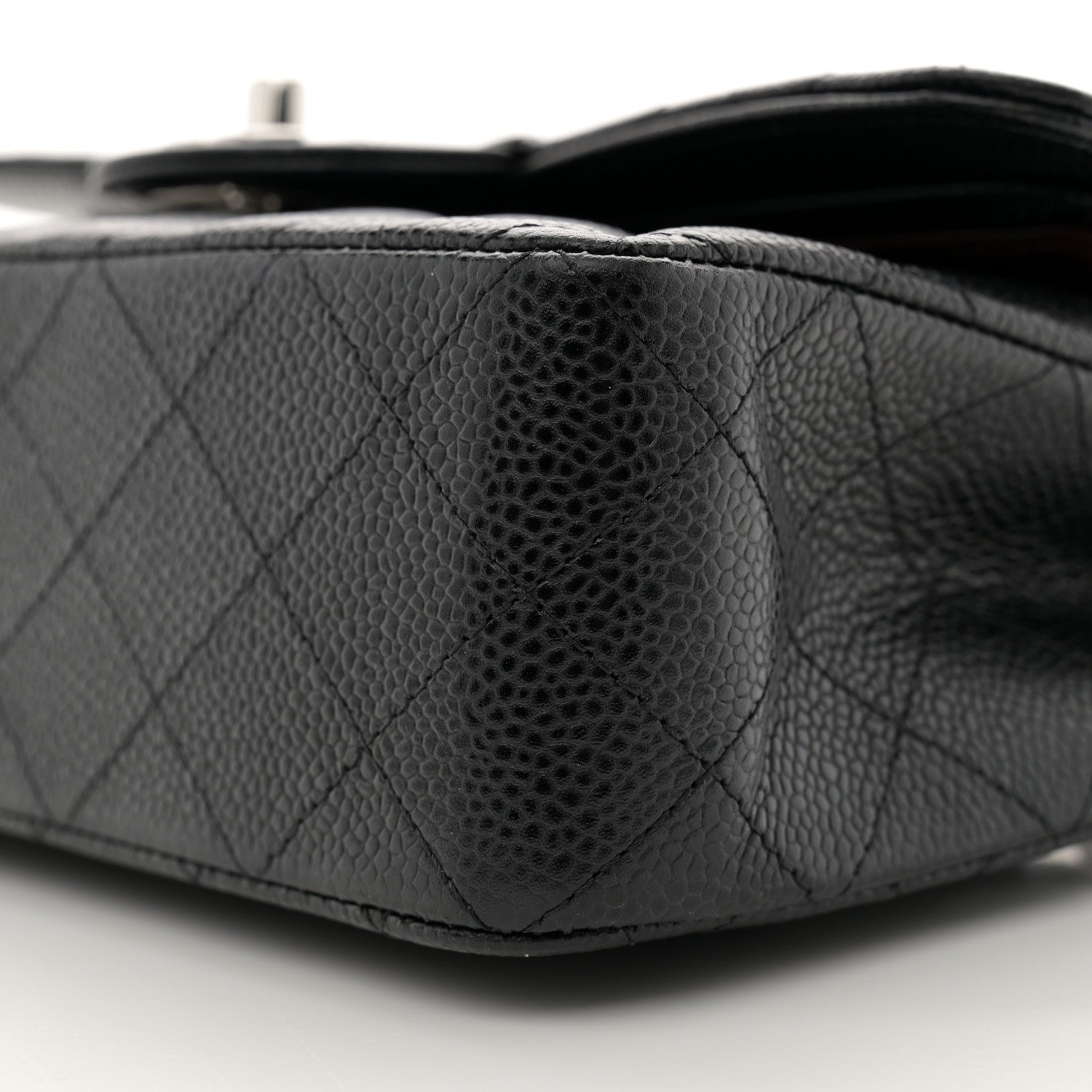 Chanel Caviar Quilted Small Double Flap Black 10 of 11