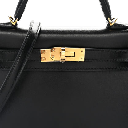 Hermes Box Mini Kelly Sellier 20 Black 8 of 12