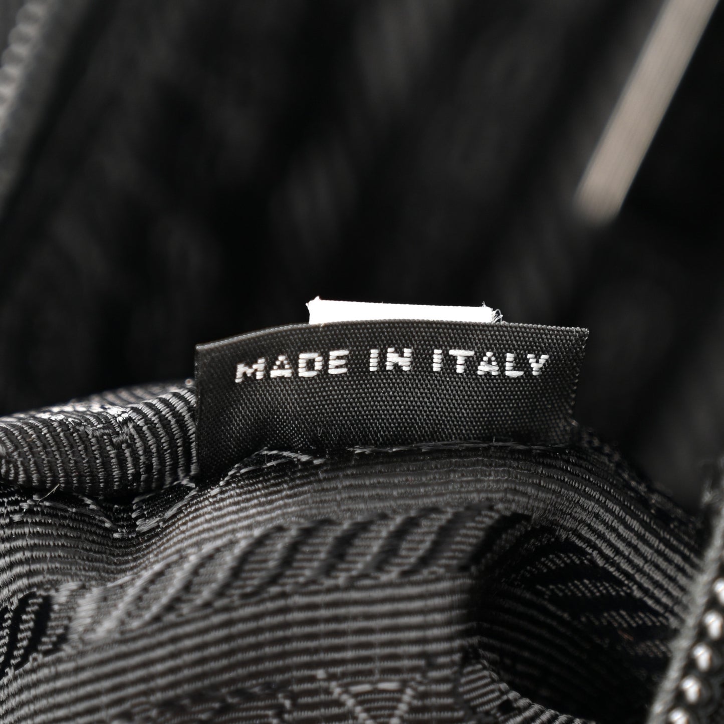 Tessuto Nylon Mini Re-Edition 2000 Bag Black