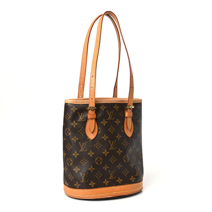 Louis Vuitton Monogram Petit Bucket 23 3 of 10
