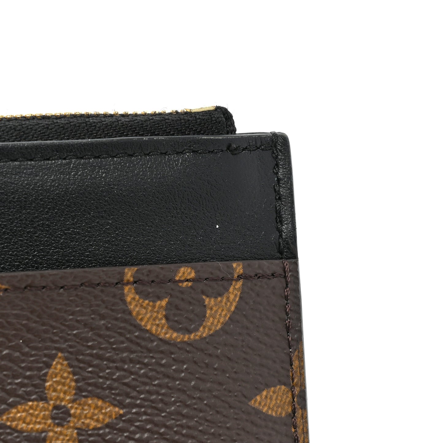Monogram Slim Purse Black