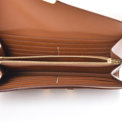 Hermes Epsom Constance Long Wallet Gold 5 of 8
