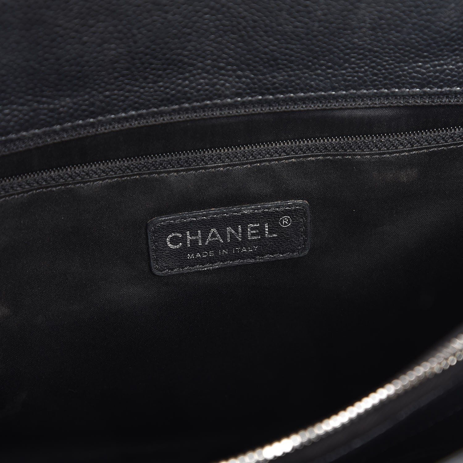 Chanel Caviar Quilted Grand Shopping Tote GST Black 6 of 7