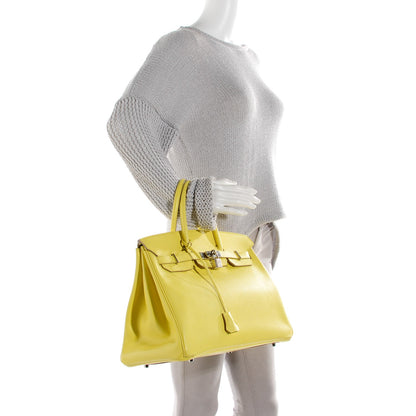 Hermes Epsom Birkin 35 Soufre Sulfur 2 of 27
