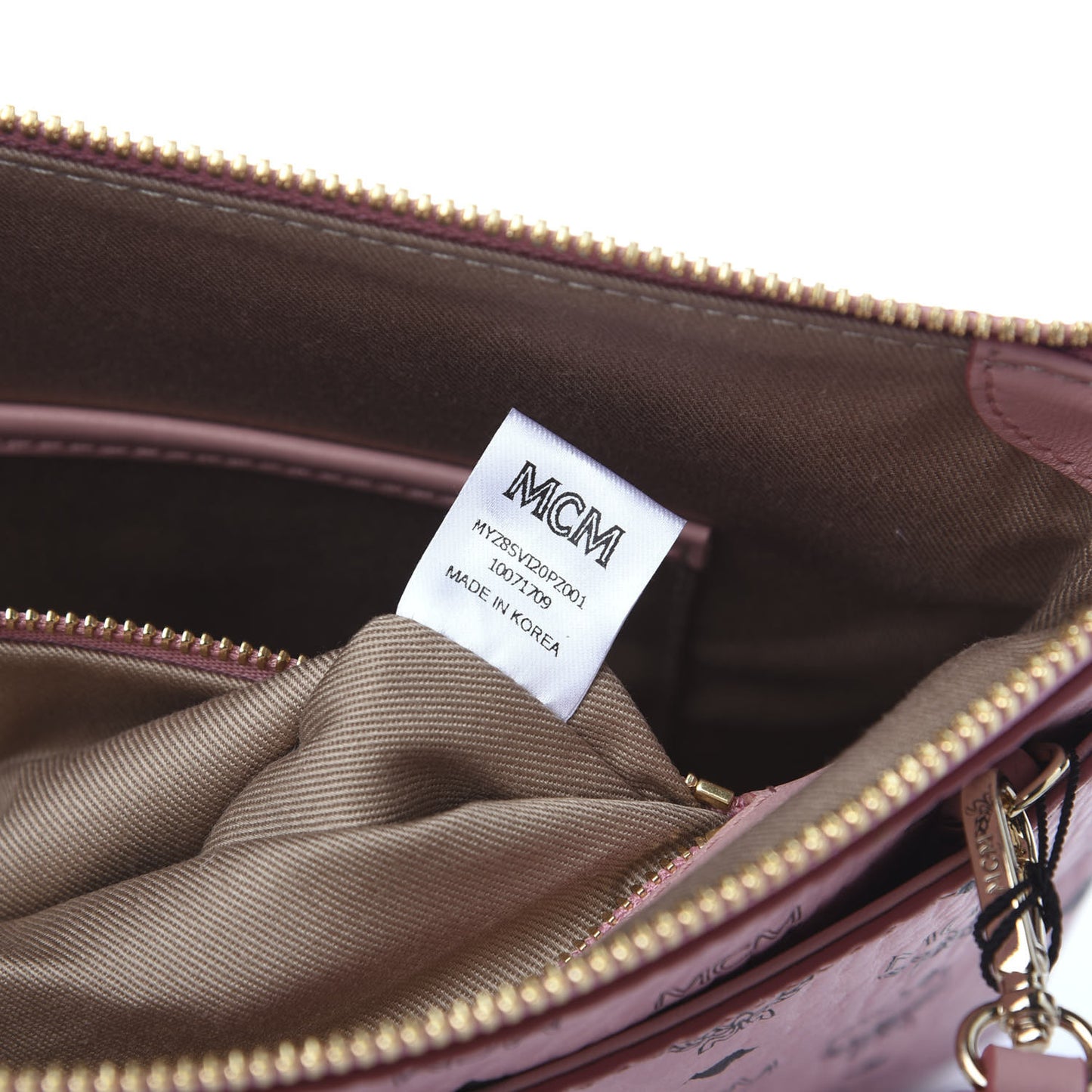 Visetos Medium Crossbody Pouch Soft Pink
