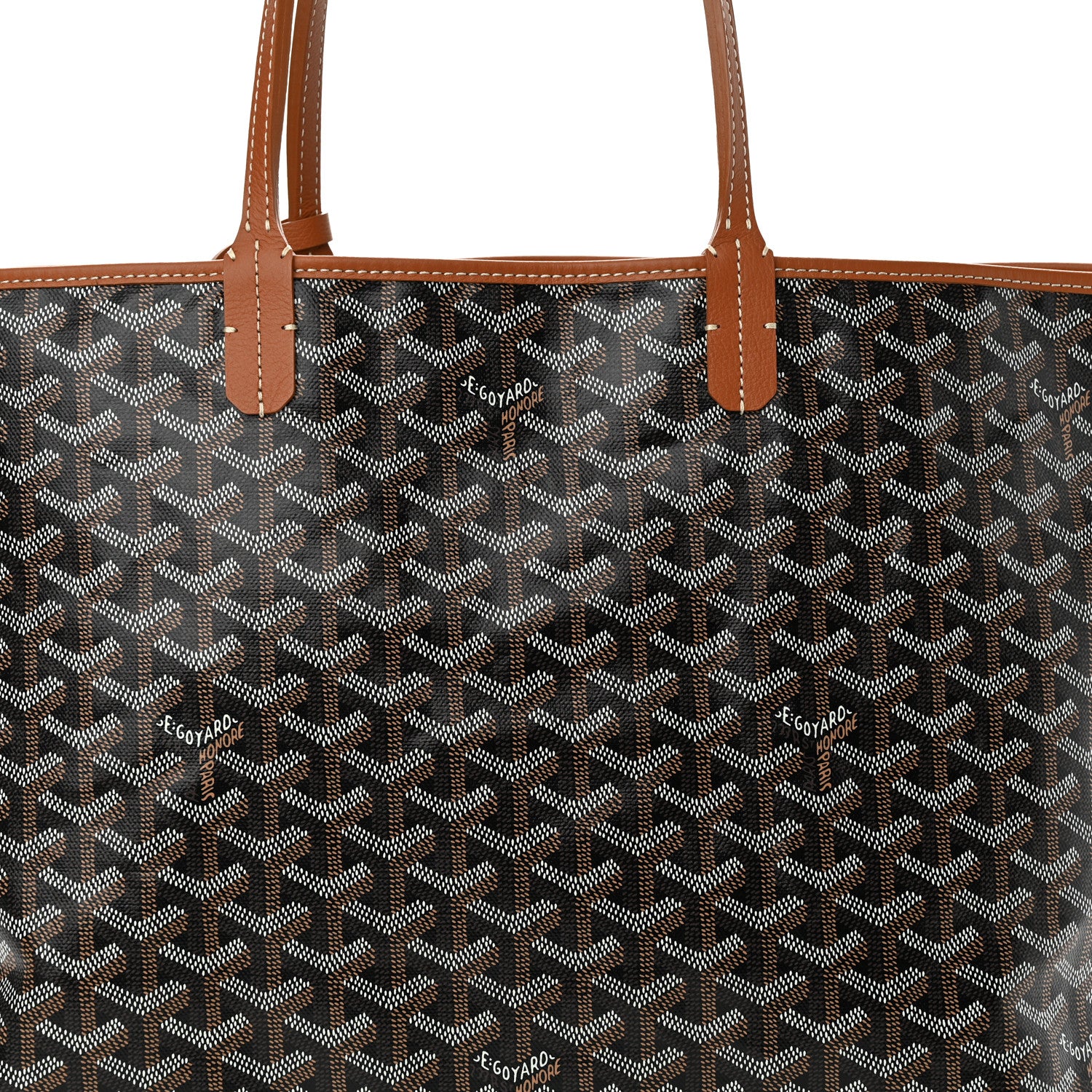 Goyard Goyardine Saint Louis PM Black Gold 9 of 11