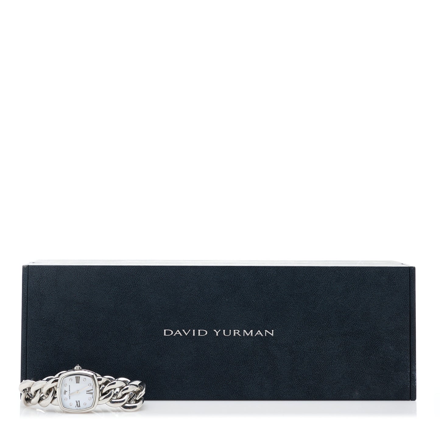 Stainless Steel Diamond 23mm Albion Quartz Watch White