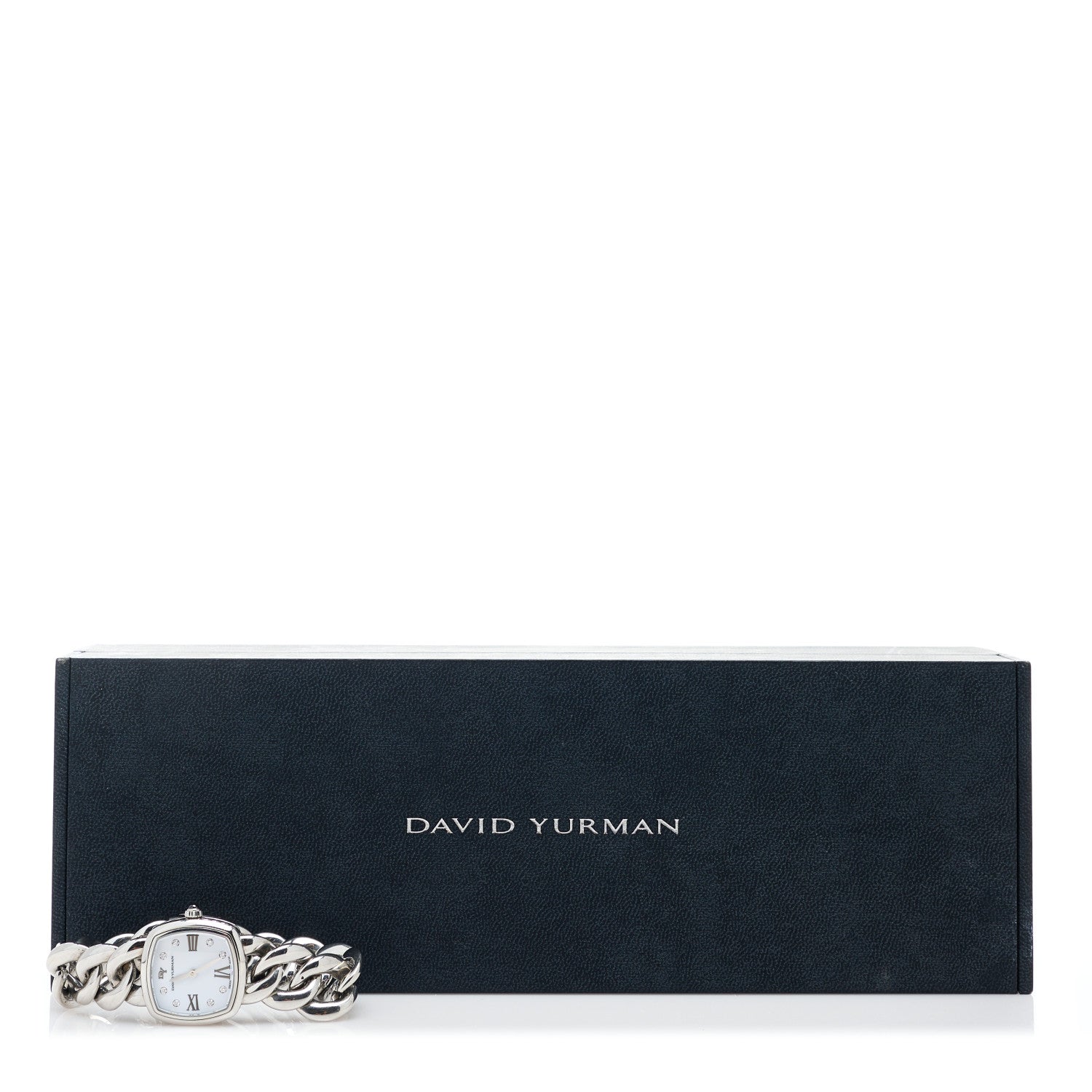 David Yurman Stainless Steel Diamond 23mm Albion Quartz Watch White 5 of 5