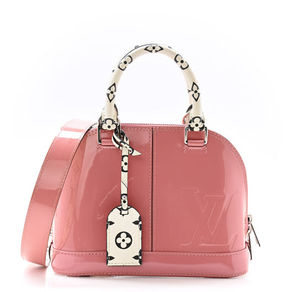 Louis Vuitton Patent Monogram Alma BB Rose Blush 1 of 12