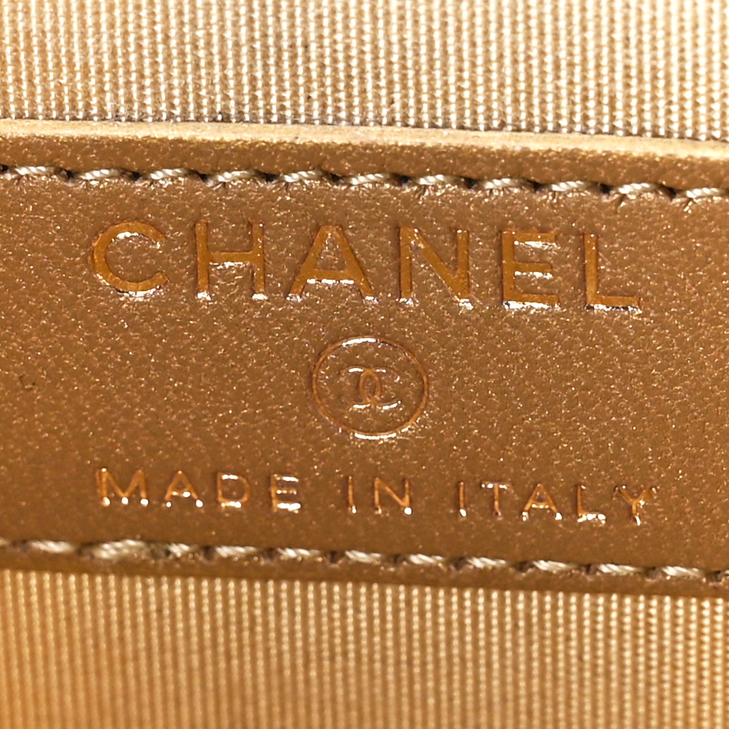 Chanel Lambskin Quilted Mini Pearl Crush Vanity Case With Chain Black 6 of 12