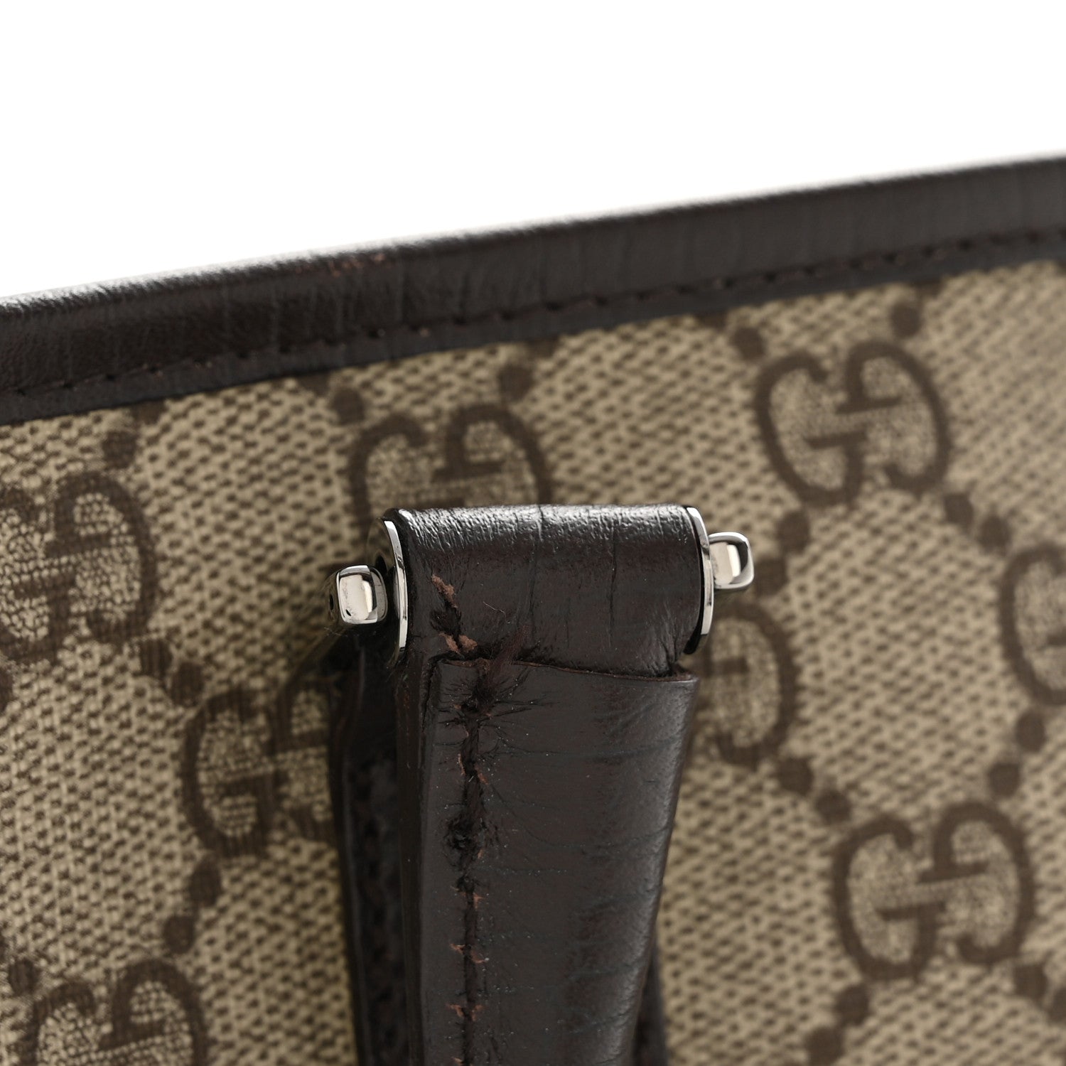 Gucci GG Plus Monogram Medium Joy Tote Dark Brown 14 of 15
