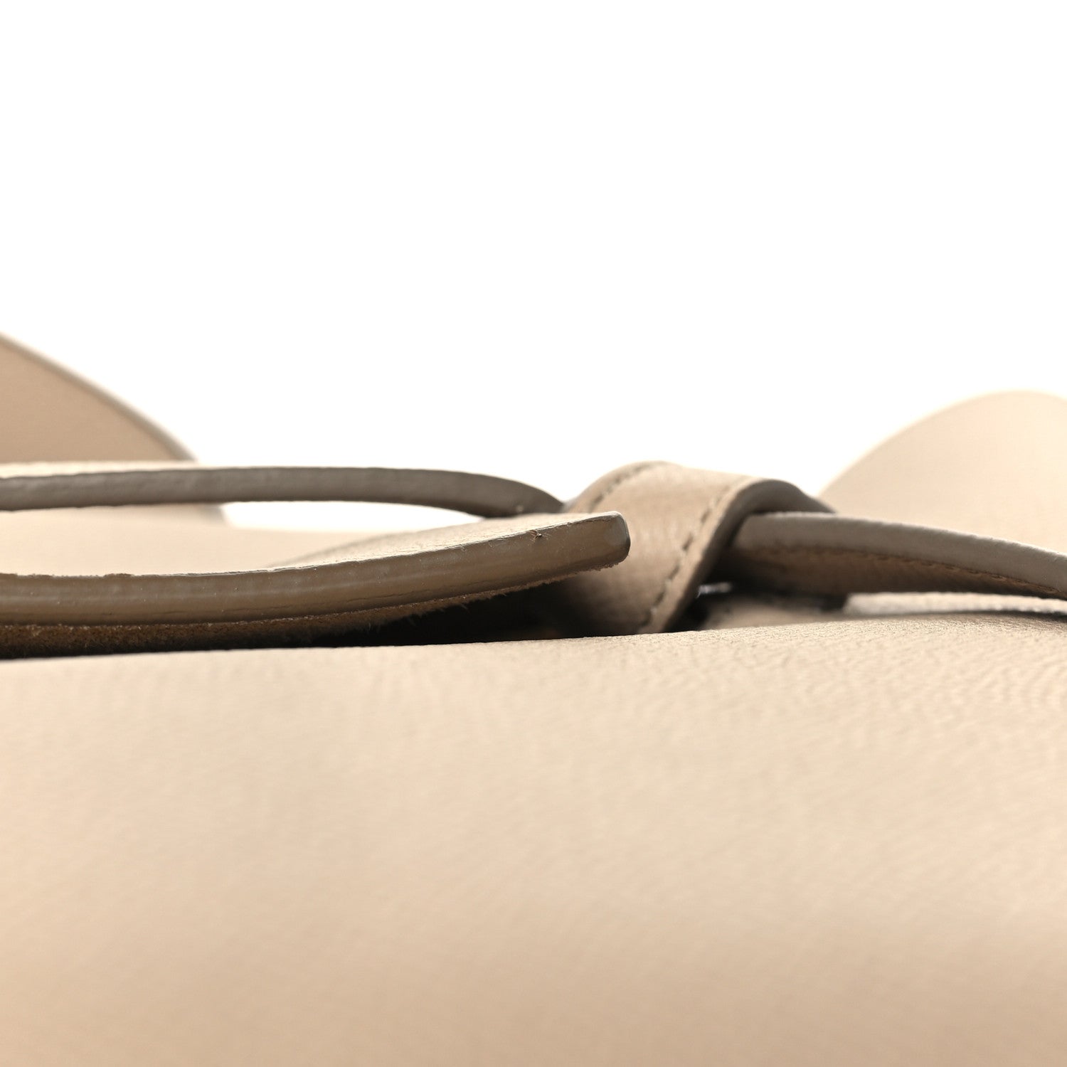 Celine Drummed Calfskin Mini Belt Bag Dune 12 of 12