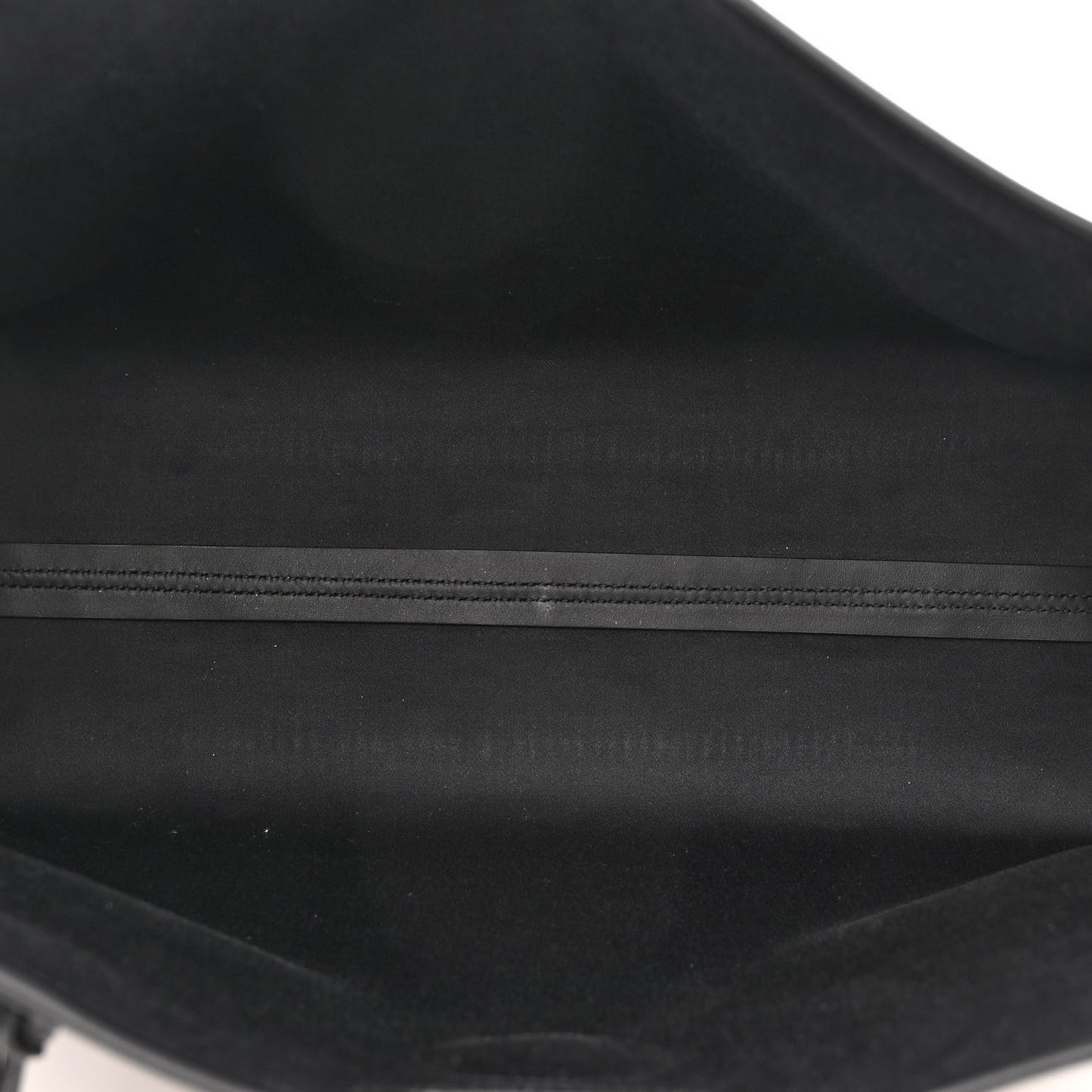 Glazed Fabric Vitello Century FF 1974 Stamp Patch Medium Peekaboo Defender Cover Mogano Panna Black