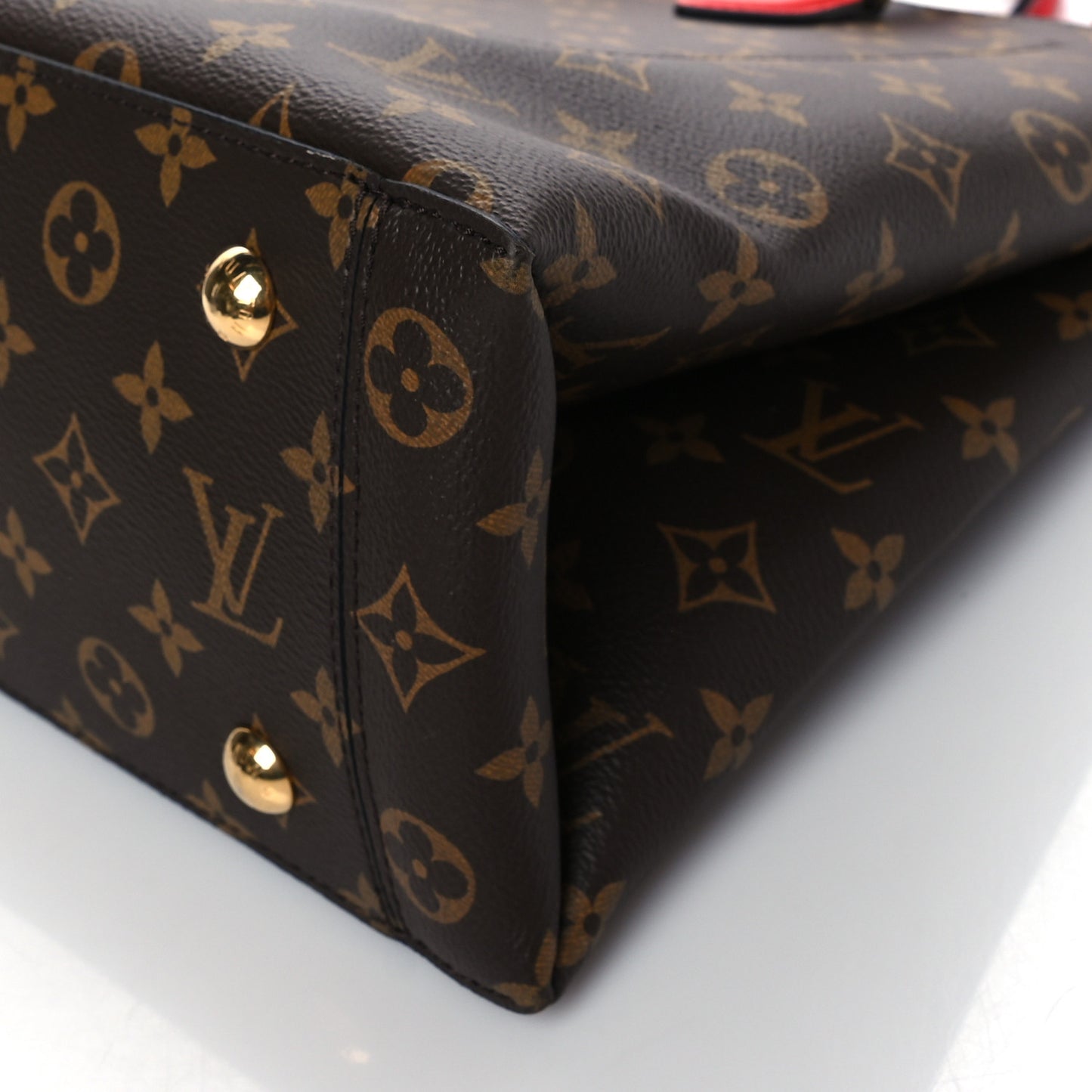 Monogram Flower Tote Coquelicot