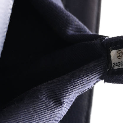 Chanel Caviar Quilted Medium Boy Flap Navy 7 of 10