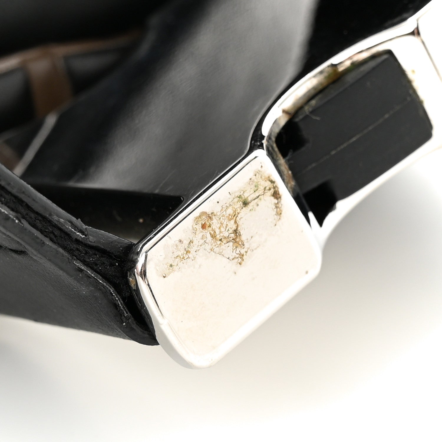 Fendi Vitello Century Bi-Color FF 1974 Embossed Belt Bag Maya Black 15 of 15