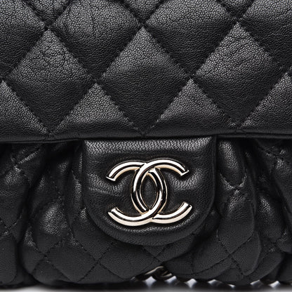 Chanel Washed Lambskin Quilted Mini Chain Around Flap Black 12 of 12