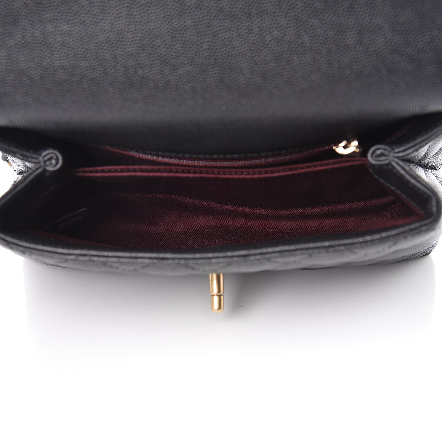 Chanel Caviar Quilted Mini Coco Handle Flap Black 5 of 10