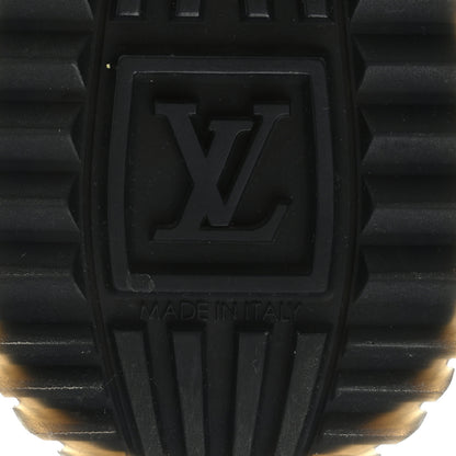 Louis Vuitton Suede Monogram Run Away Sneakers 38 Black 6 of 8