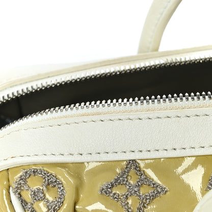 Louis Vuitton Monogram Bouclettes Speedy Round Perle 10 of 10