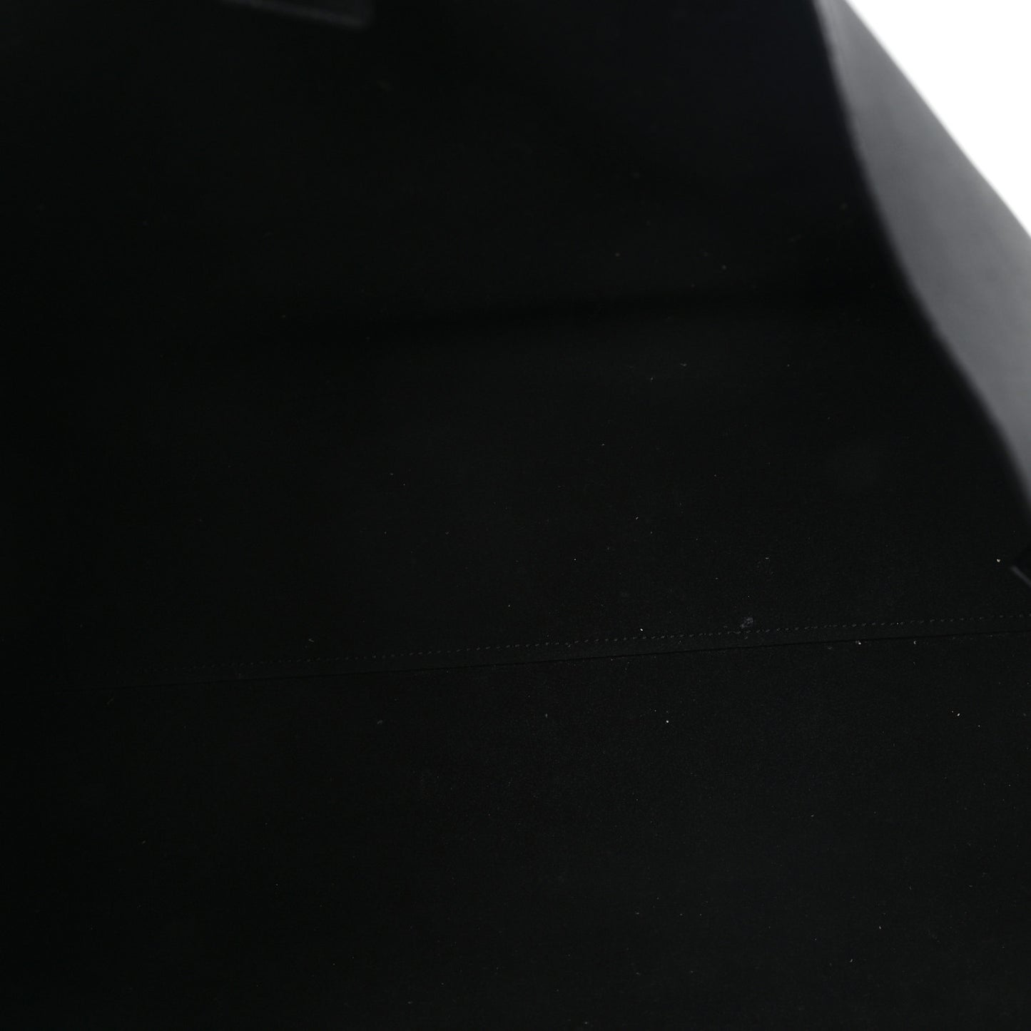 Calfskin Large Shopping Tote Black