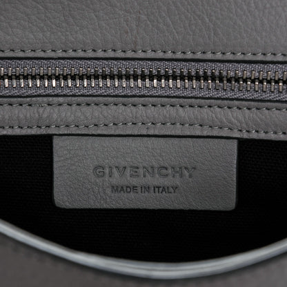 Givenchy Grained Calfskin Medium Pandora Pure Flap Bag Pearl Grey 6 of 7
