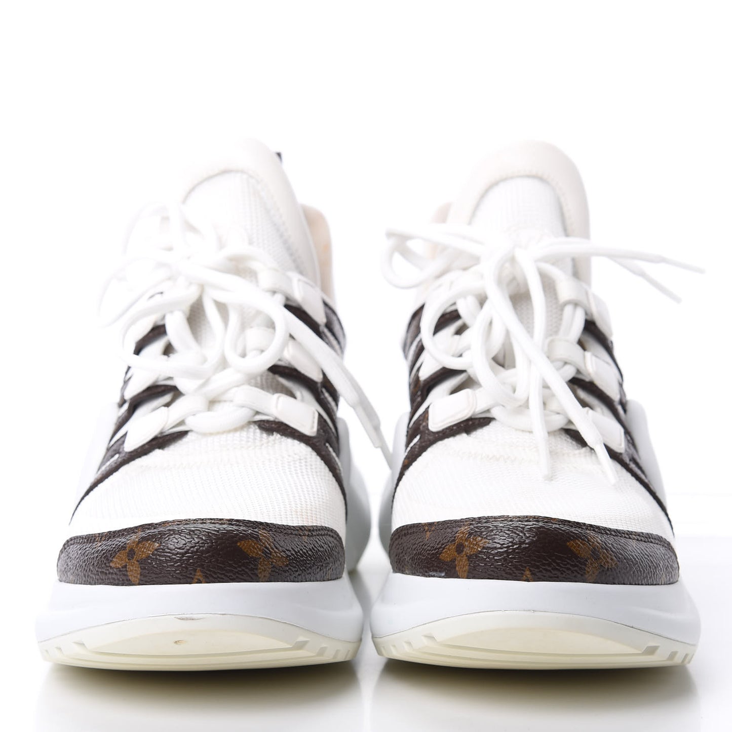 Patent Monogram LV Archlight Sneakers 39.5 White