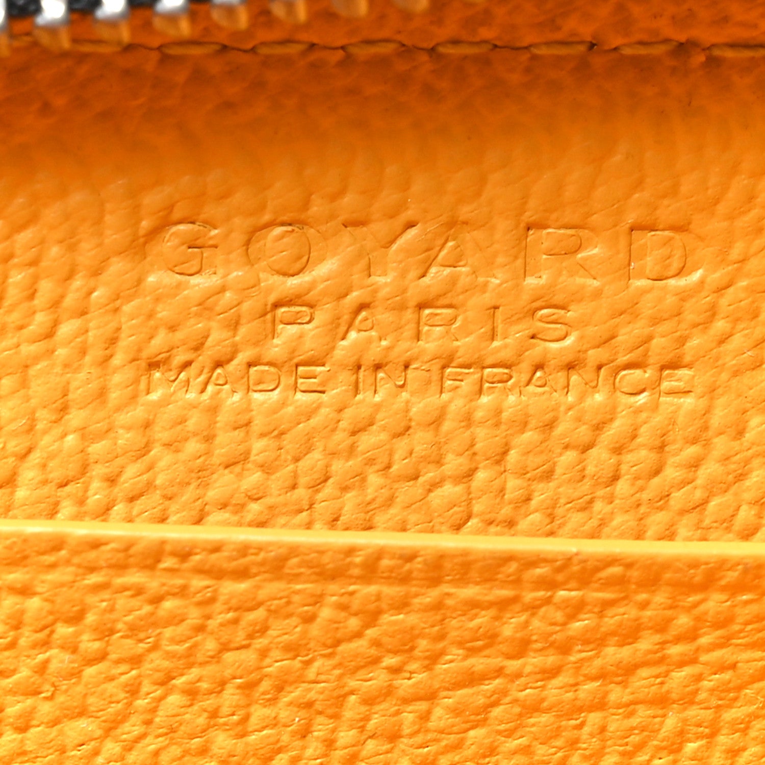 Goyard Goyardine Matignon PM Wallet Black Gold 6 of 8
