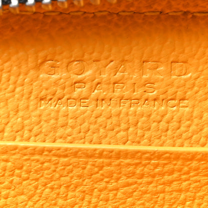 Goyard Goyardine Matignon PM Wallet Black Gold 6 of 8