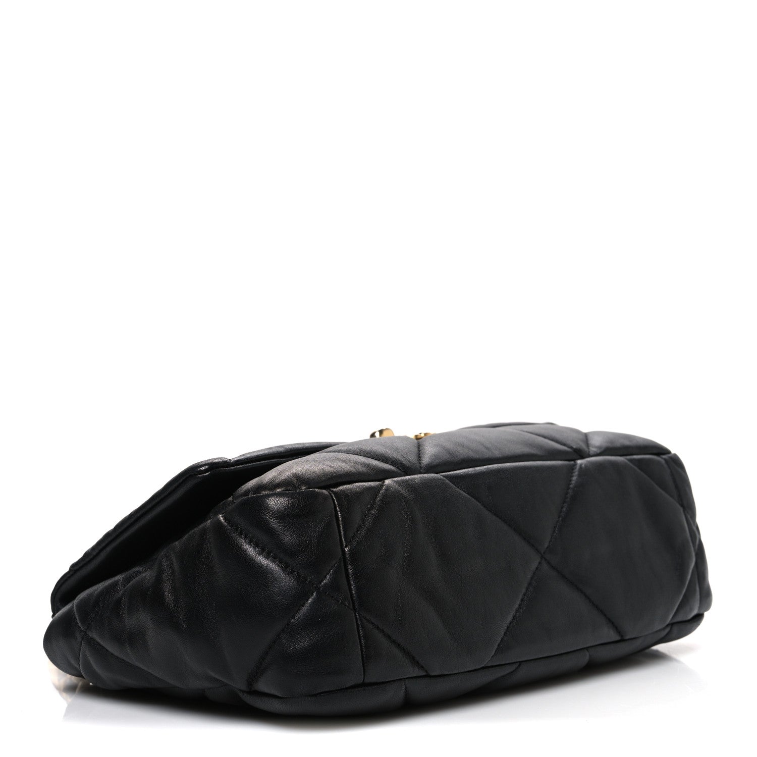 Chanel Lambskin Quilted Medium Chanel 19 Flap Black 4 of 10