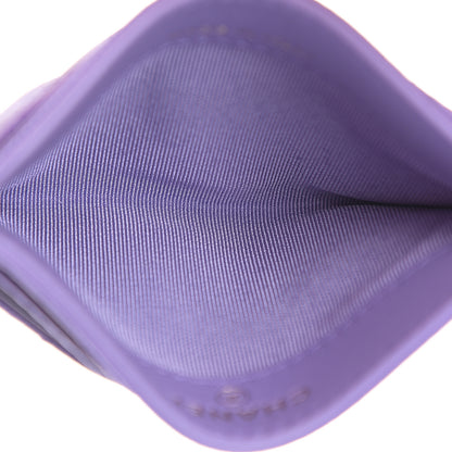 Chanel Caviar Quilted Card Holder Purple 4 of 8