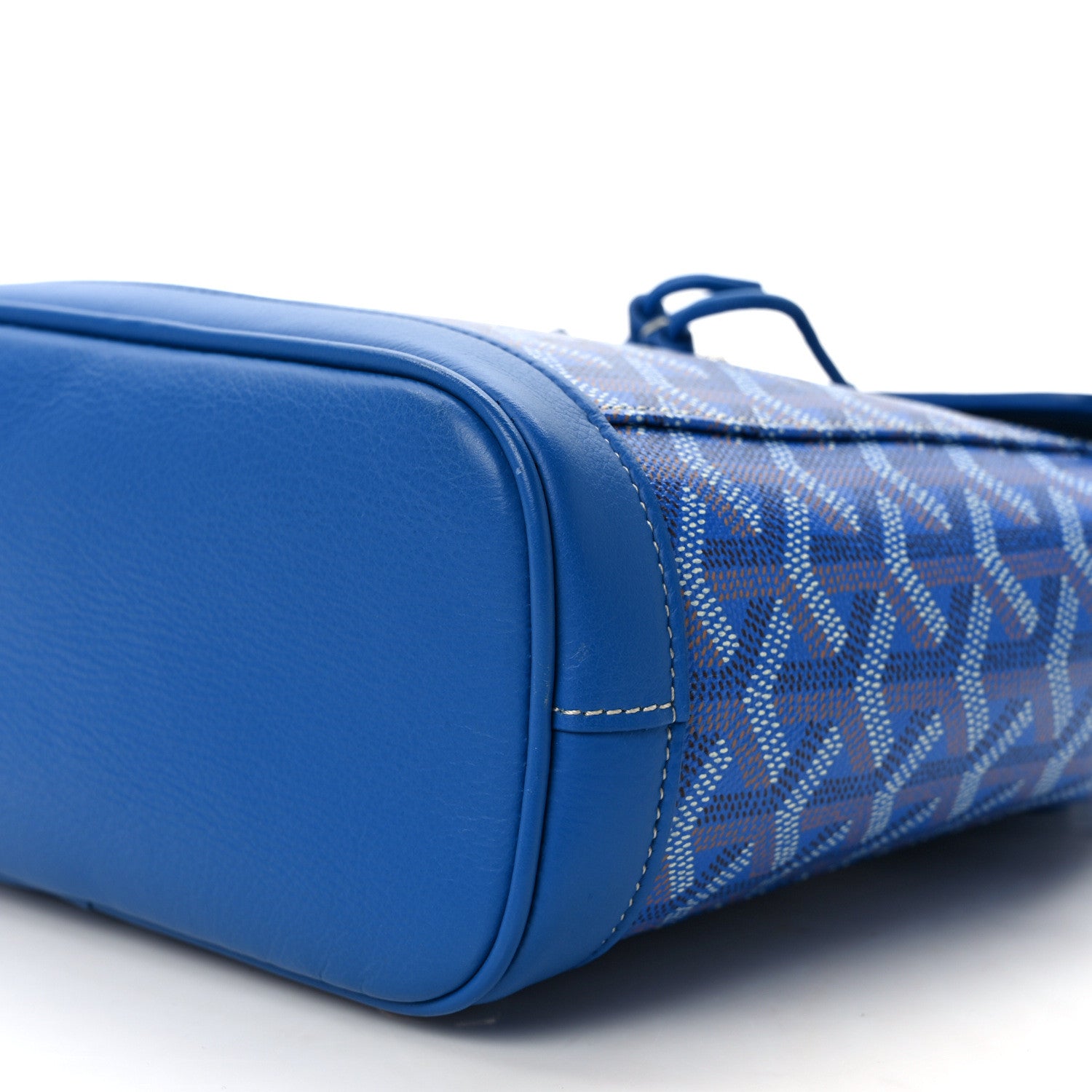 Goyard Goyardine Calfskin Mini Alpin Backpack Sky Blue 10 of 12